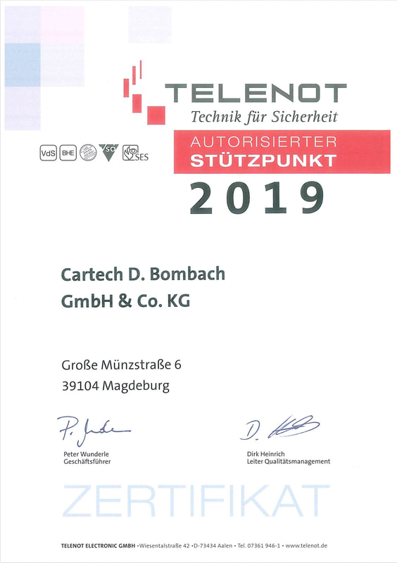 Cartech Bombach IT Zertifikate