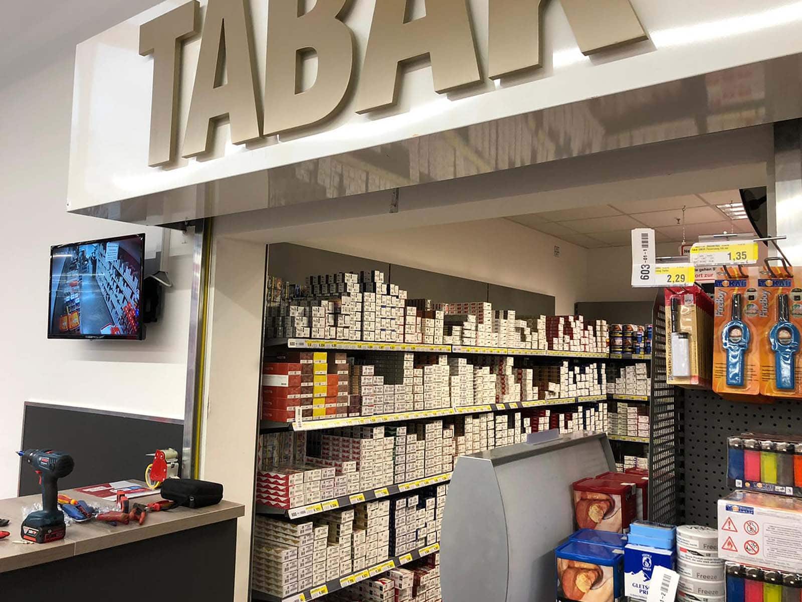 Cartech Bombach IT referenz Supermarkt videosicherheitssysteme